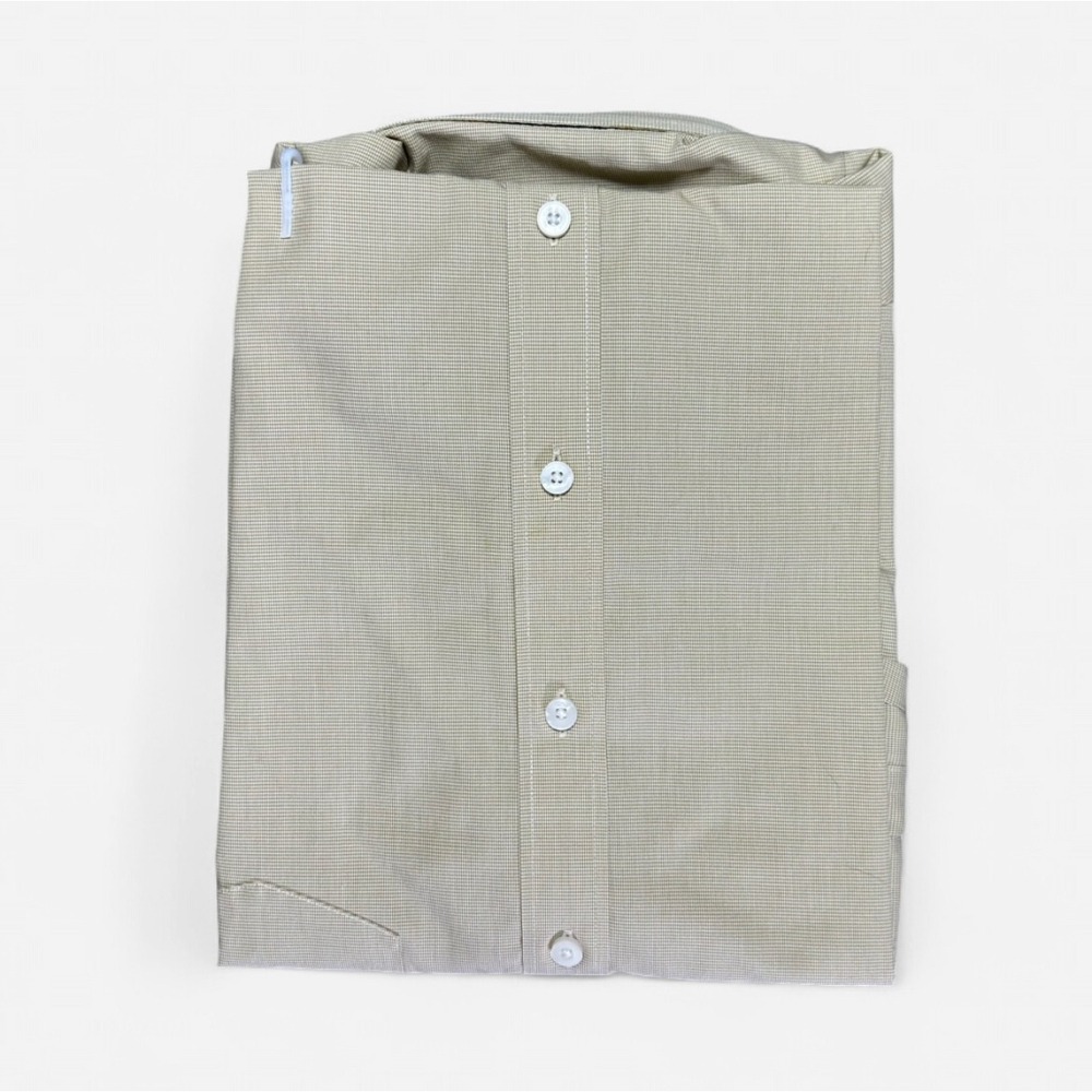 UNTUCKit Cadetto Tan Wrinkle Free Slim Fit Button Down Shirt Mens Medium - Picture 3 of 4